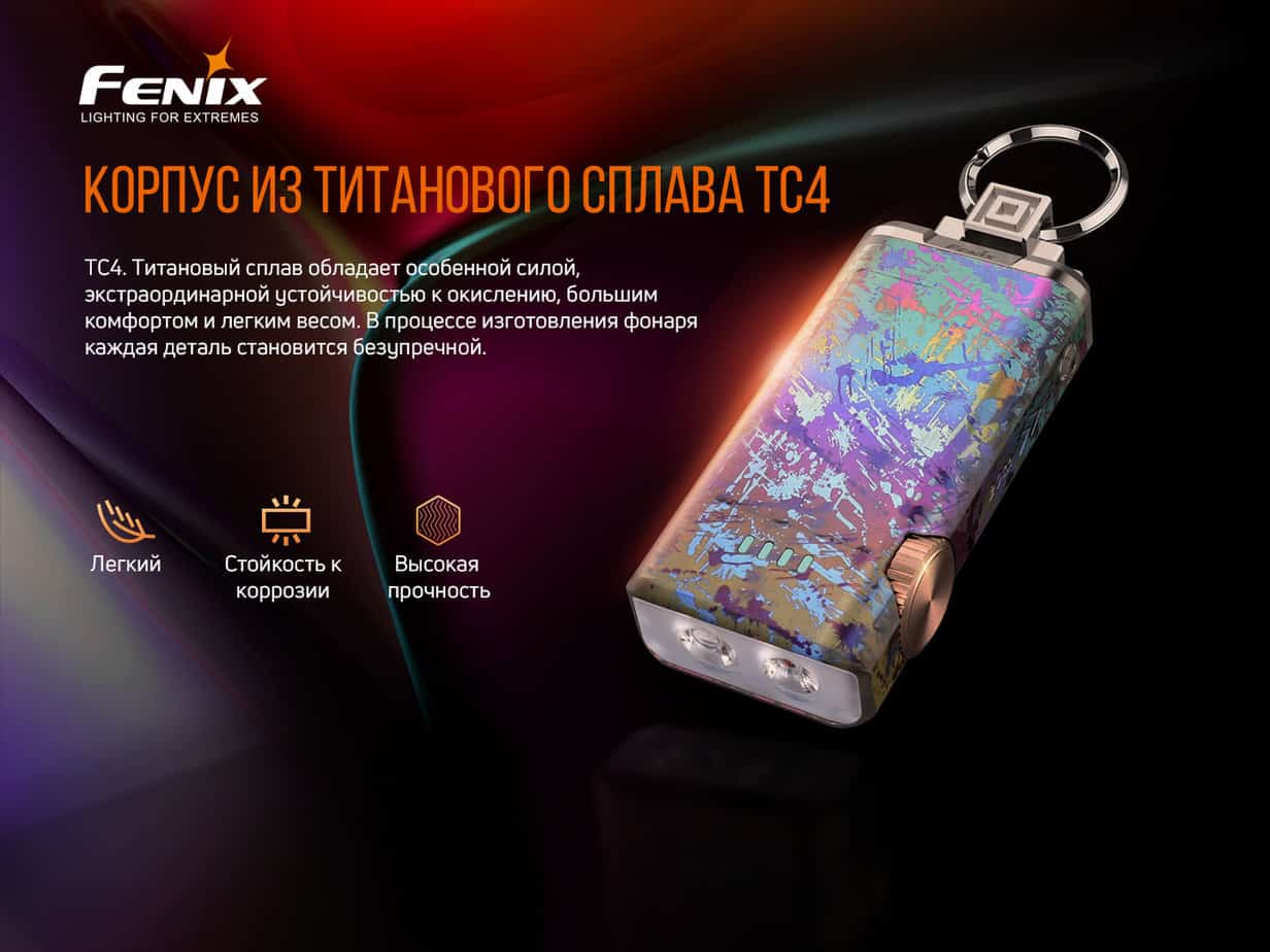 Фонарь ручной Fenix APEX 20 Flow Blue-6