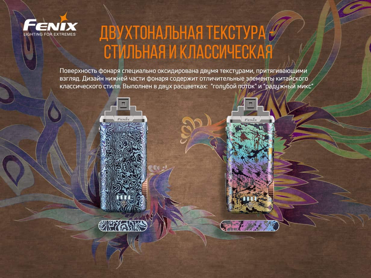 Фонарь ручной Fenix APEX 20 Flow Blue-7