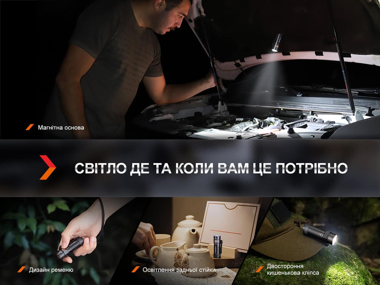 Фонарь ручной Fenix E18R V2.0-17