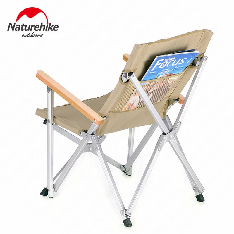 Кресло складное Naturehike Shangye NH19JJ004 алюминий бежевый-1