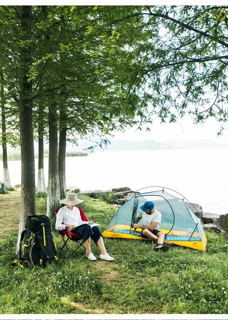 Кресло складное Naturehike YL04 NH18X004-Y 600D Oxford-сталь желтый-11