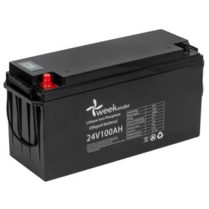 Литий-ферумный аккумулятор Weekender LIFEPO4 24v100ah + зарядка 29.4v10A
