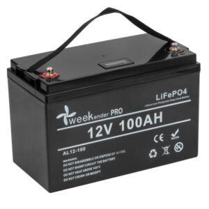 Литий-ферумный аккумулятор Weekender PRO LIFEPO4 12v100Ah 3 года гарантия