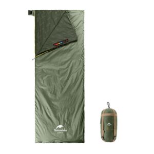 Спальник сверхлегкий Naturehike Lightweight Summer LW180 NH21MSD09 (15°C) pp M светло-зеленый