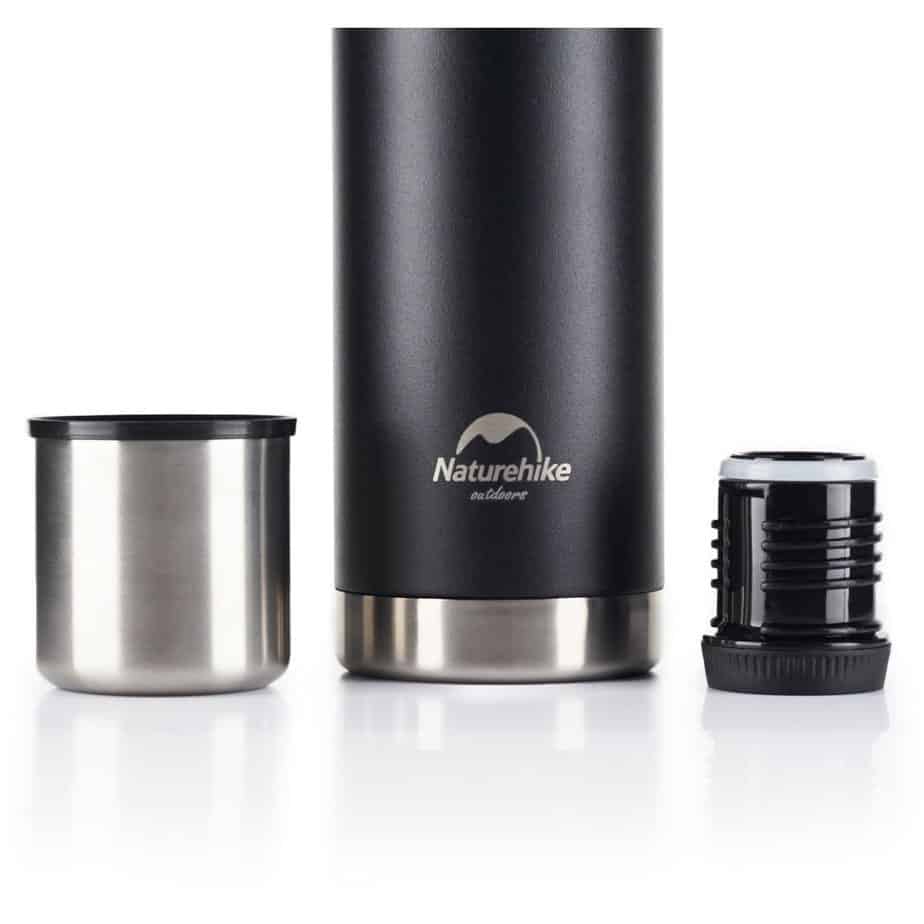 Термос Naturehike Q-9H NH19SJ010 304 сталь 0.75 л черный-1