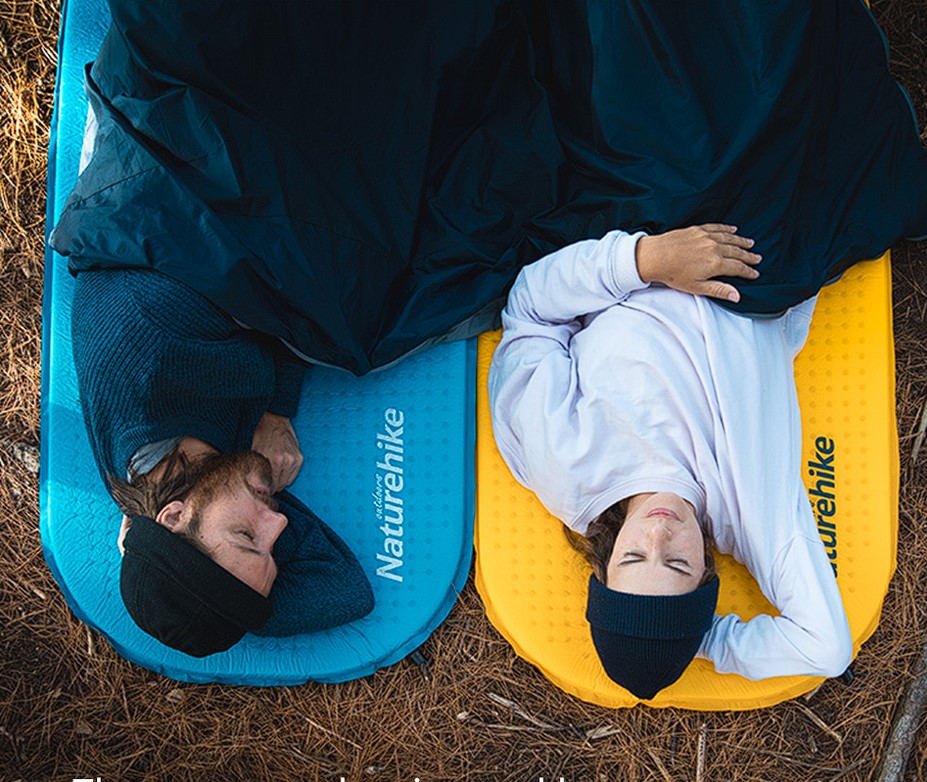 Коврик самонадувающий Naturehike C034 NH19Q034-D 30 мм Размер L желтый-1