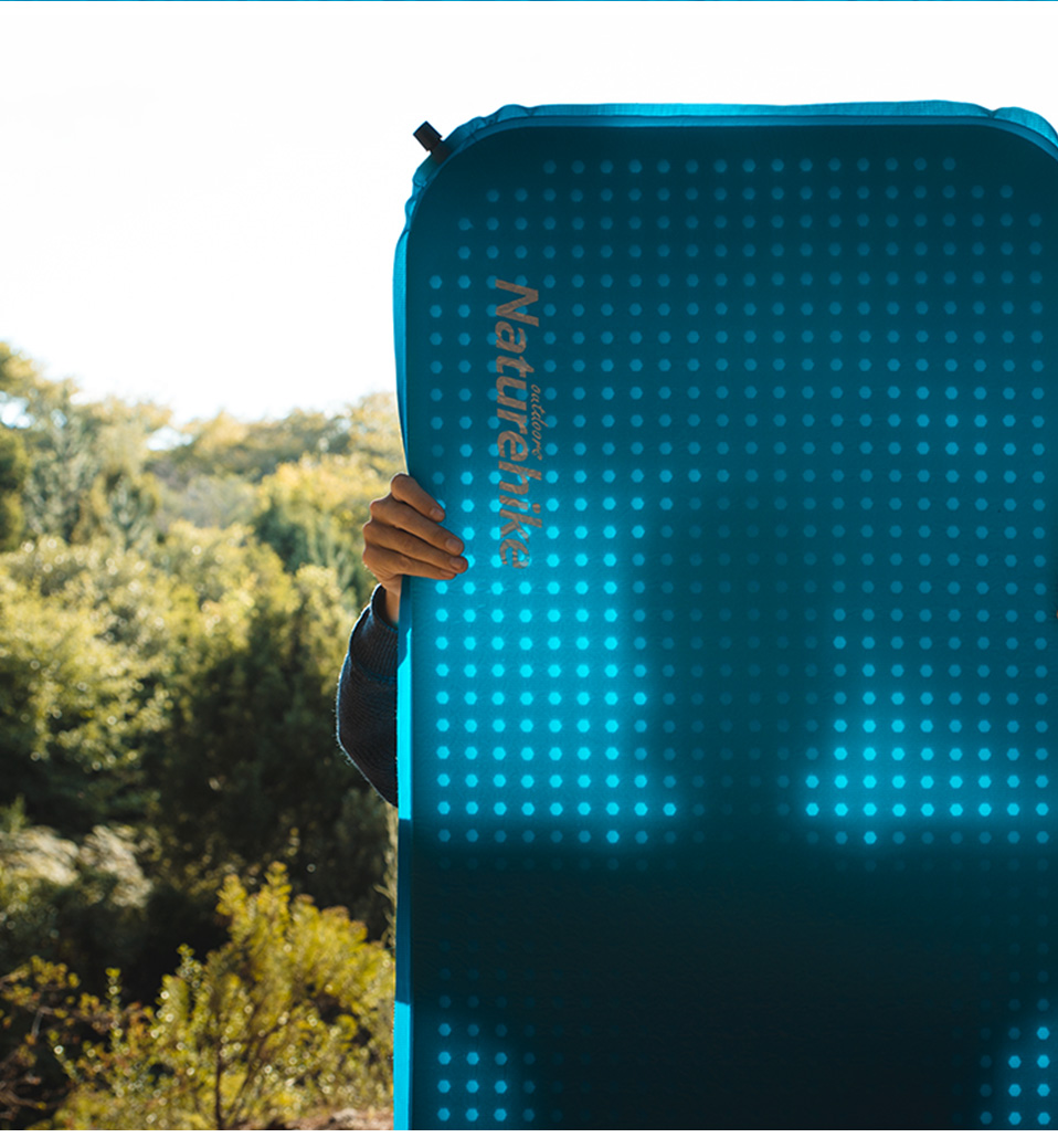 Коврик самонадувающий Naturehike C034 NH19Q034-D 30 мм Размер L желтый-2