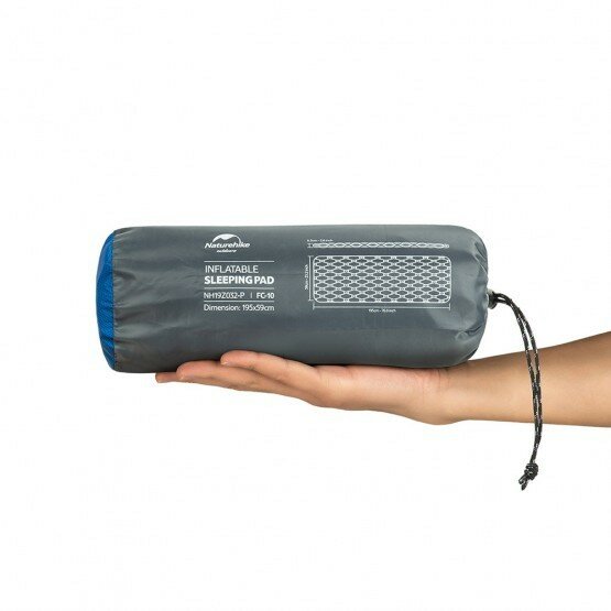Надувной коврик Naturehike FC-10 NH19Z032-P 65 мм голубой-1