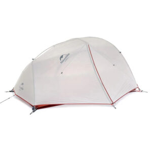 Палатка сверхлегкая двухместная с футпринтом Naturehike Star-River 2 Updated NH17T012-T 210T серо-красный