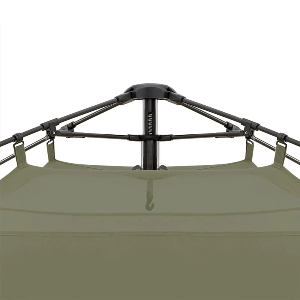 Палатка трехместная Naturehike Ango Pop-Uup NH21ZP010 210T со стойками темно-зеленая-1