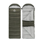 Спальник с капюшоном Naturehike U350 NH20MSD07 (1°C) левый зеленый