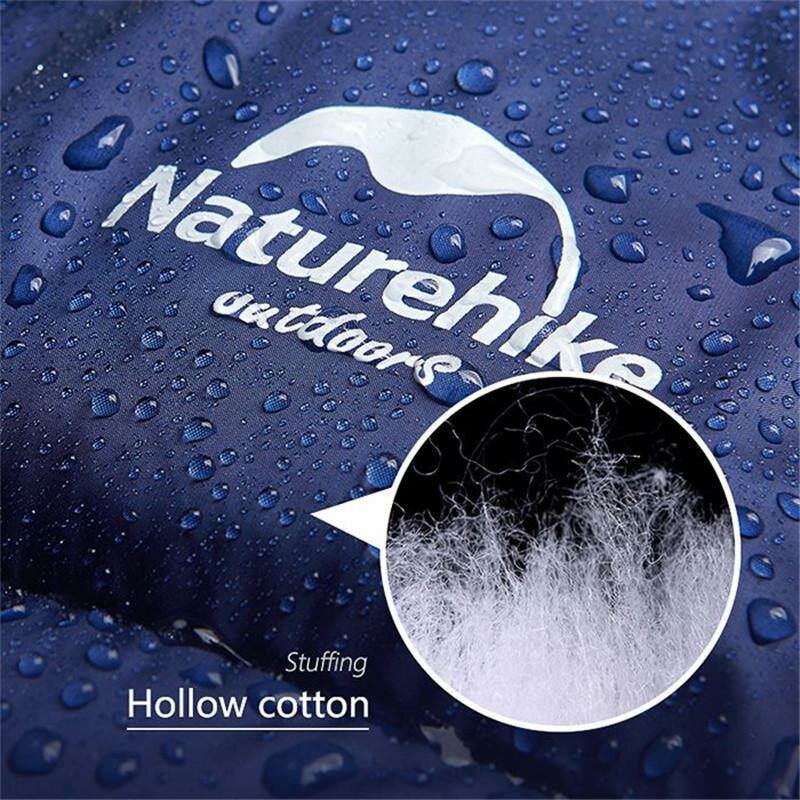 Спальный мешок-пончо Naturehike NH18D010-P Hollow cotton бронзовый-4