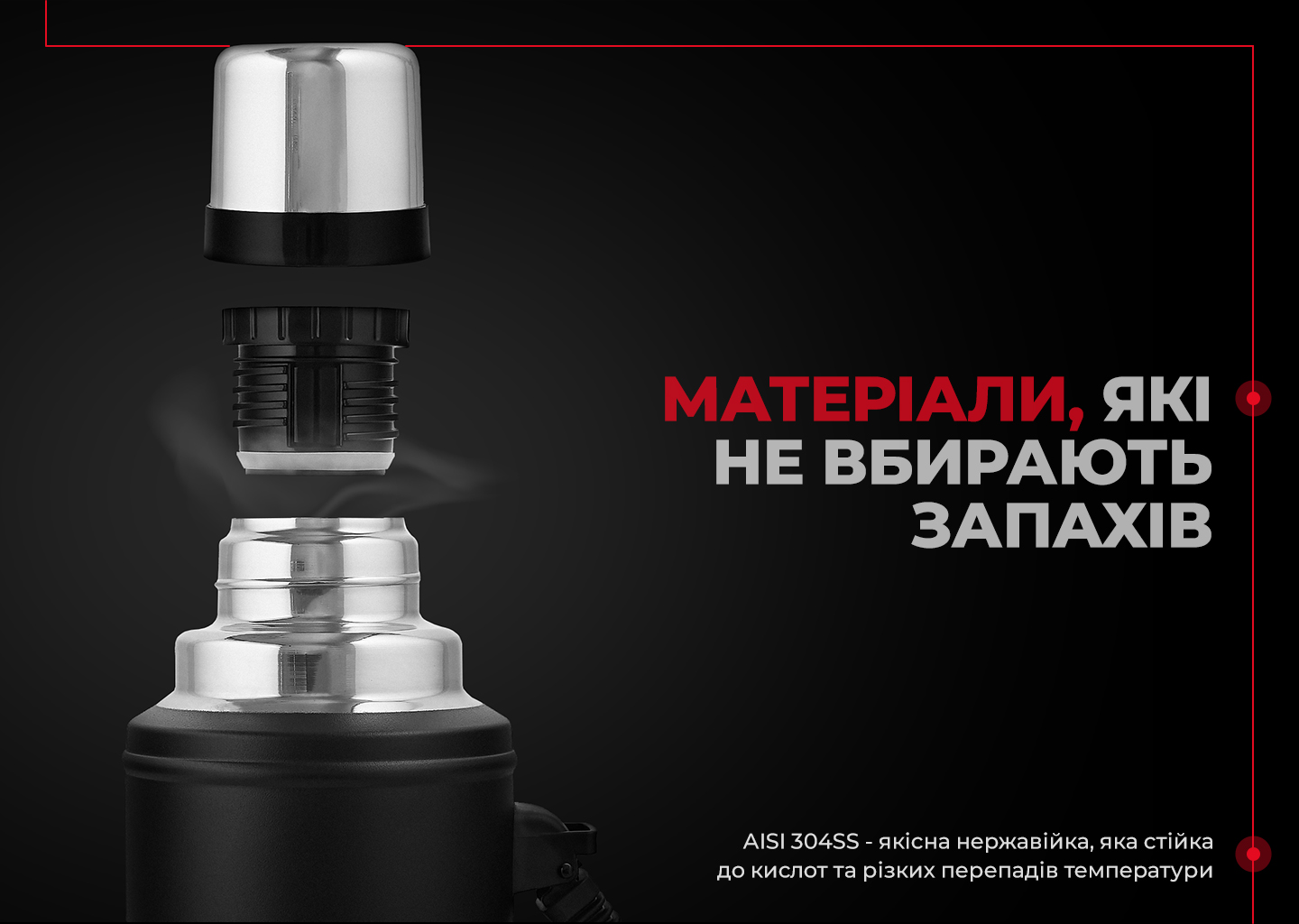 Термос с ручкой Naturehike Q-9H NH19SJ011 304 сталь 2.2 л черный-11