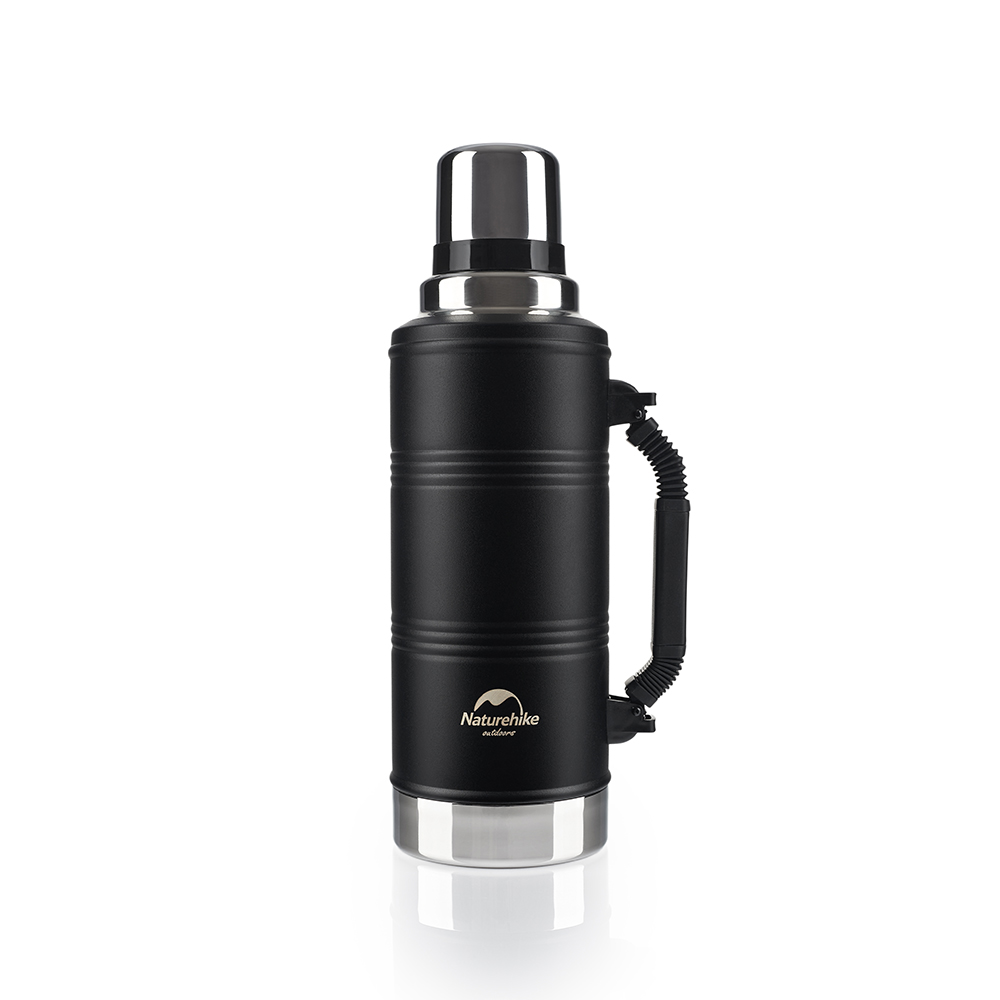 Термос с ручкой Naturehike Q-9H NH19SJ011 304 сталь 2.2 л черный Термос с ручкой Naturehike Q-9H NH19SJ011 304 сталь 2.2 л черный