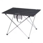 Cтол складной Naturehike NH20JJ0201680D Oxford - алюминий Размер S черный