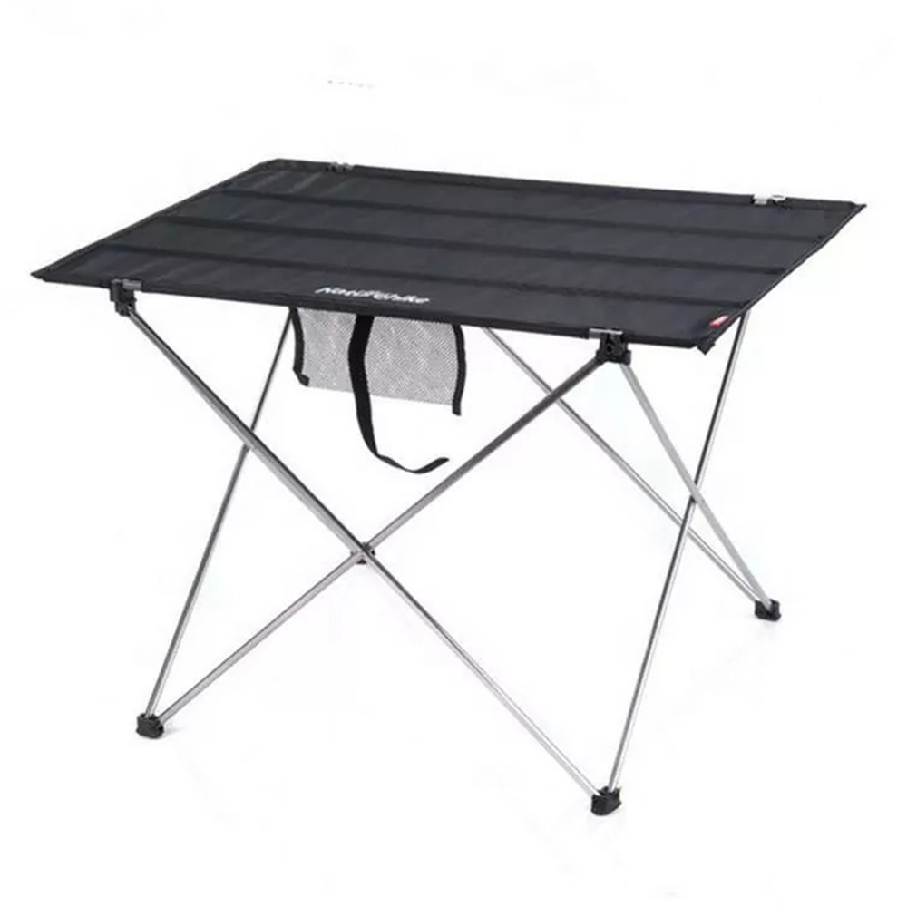 Cтол складной Naturehike NH20JJ0201680D Oxford - алюминий Размер S черный Cтол складной Naturehike NH20JJ0201680D Oxford - алюминий Размер S черный