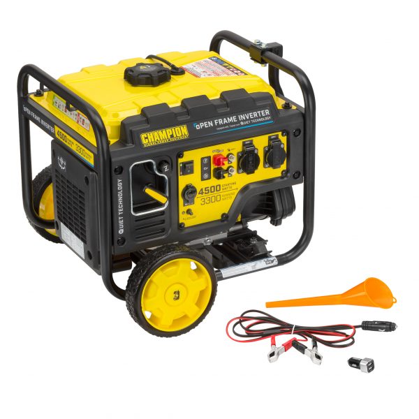 Инверторный генератор CHAMPION открытого типа 4500Вт. Инверторный генератор CHAMPION открытого типа 4500Вт.