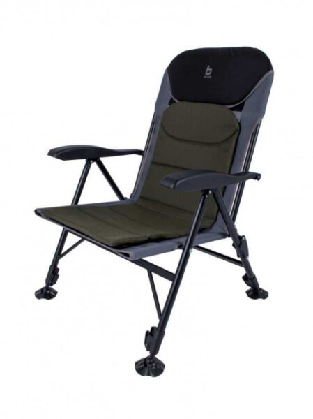 Кресло раскладное Bo-Camp Pike Black-Grey-Green