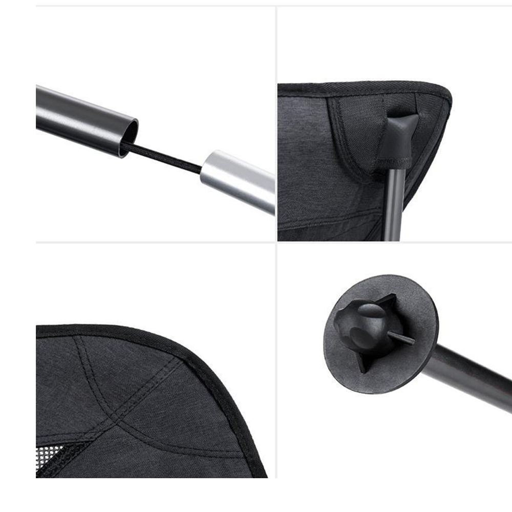 Кресло складное Naturehike YL06 NH18Y060-Z алюминий черный-4