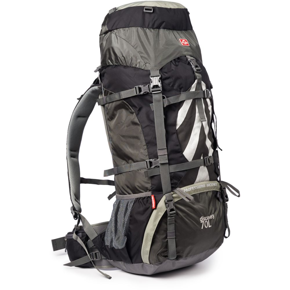 Рюкзак туристический Naturehike NH70B070-B 70 л+5 л черно-серый-1