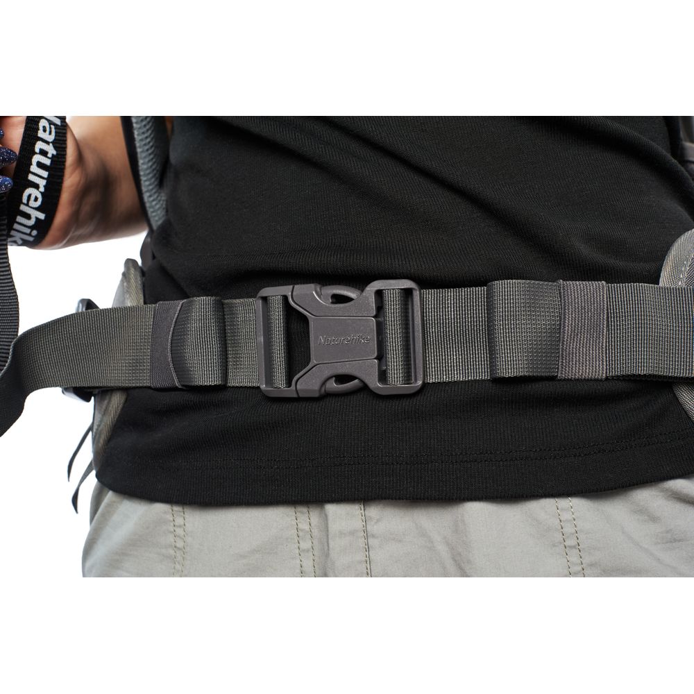 Рюкзак туристический Naturehike NH70B070-B 70 л+5 л черно-серый-8