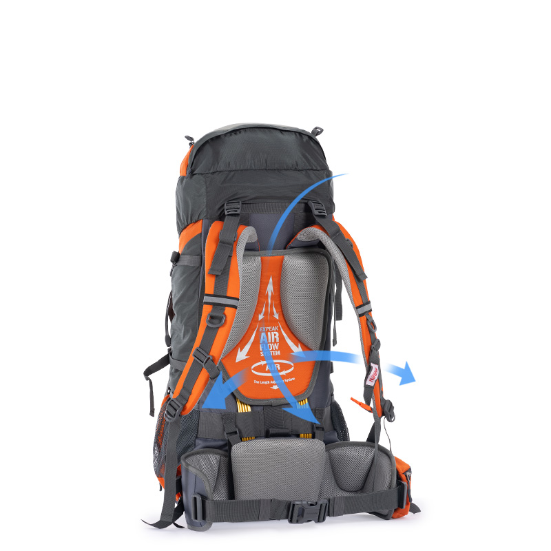Рюкзак туристический Naturehike NH70B070-B 70 л+5 л голубой-7