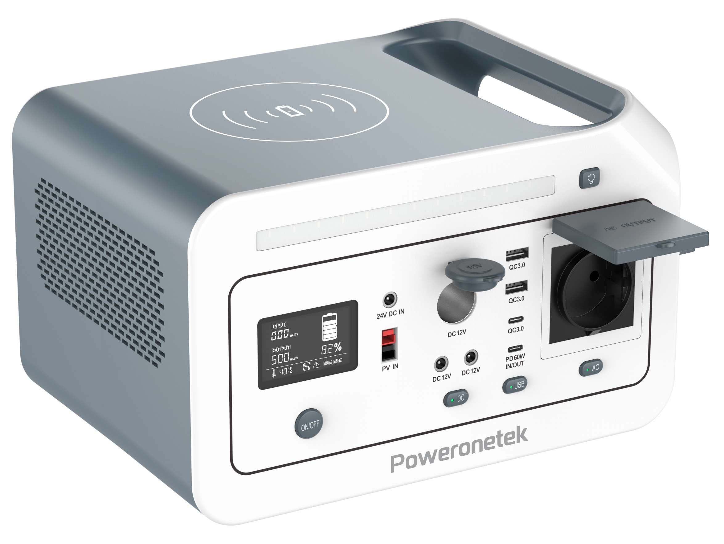 Зарядная станция Poweronetek PSK600 - 480Wh Зарядная станция Poweronetek PSK600 - 480Wh