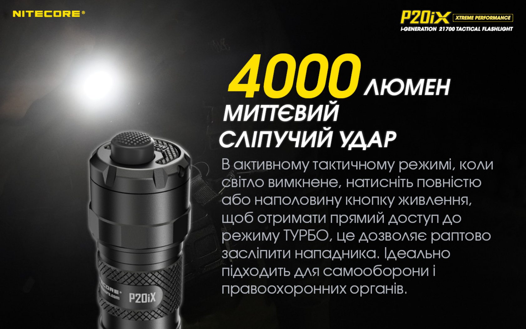 Nitecore P20iX-16