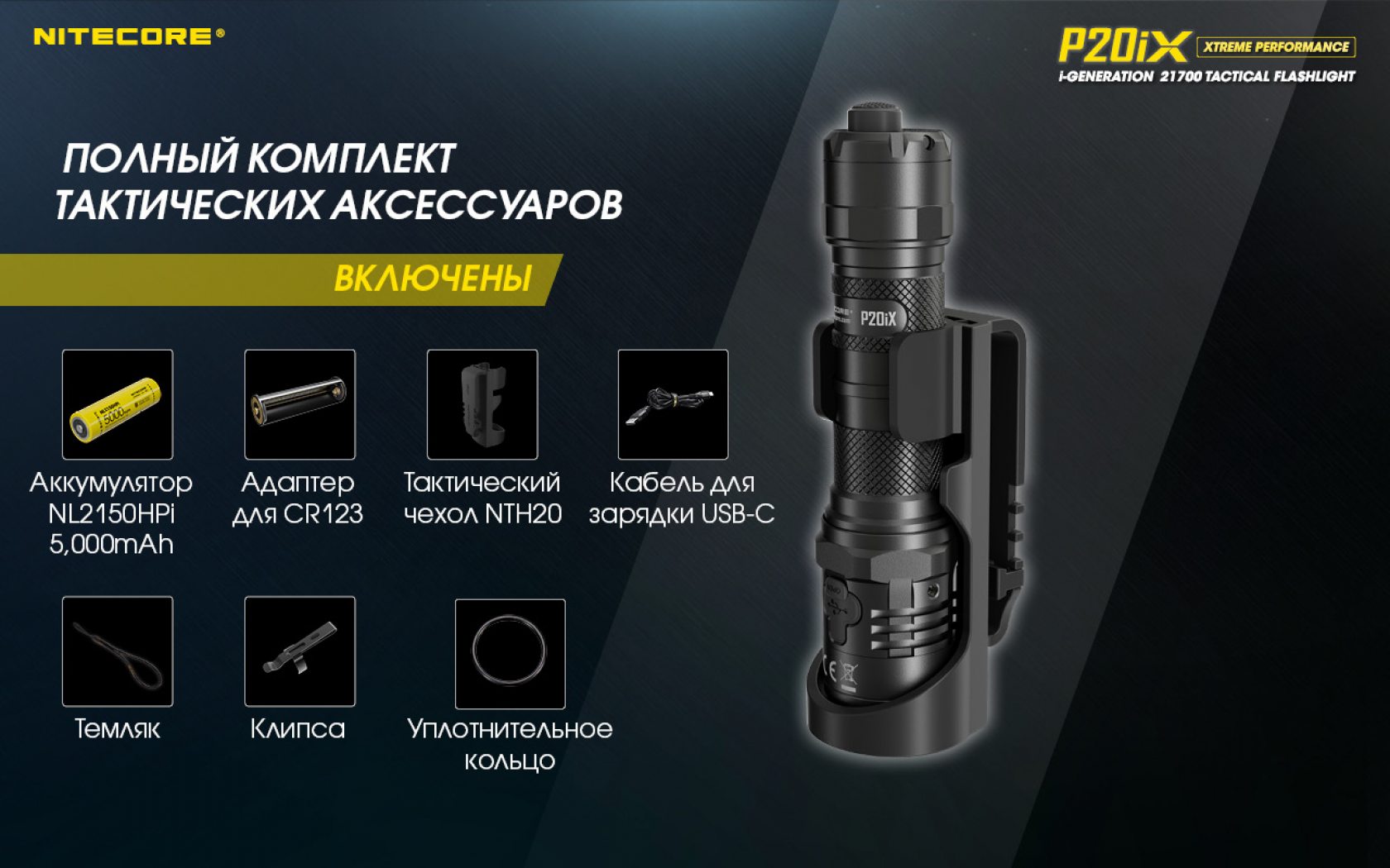 Nitecore P20iX-9