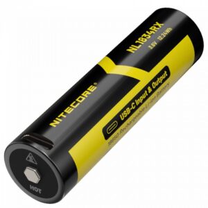 Аккумулятор литиевый Li-Ion 18650+ Power Bank Nitecore NL1834RX