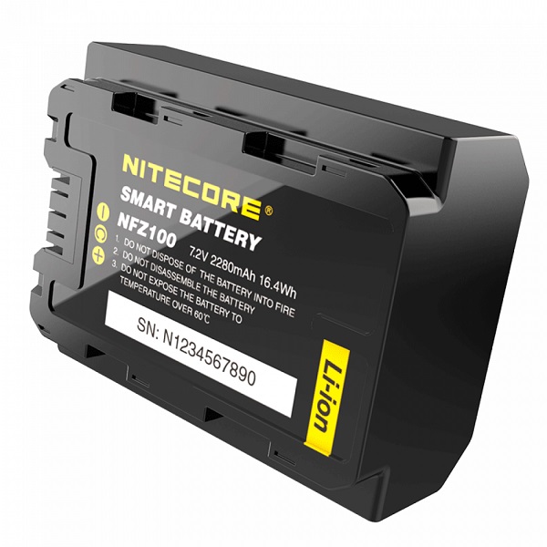 Nitecore NFZ100 Аккумулятор Li-Ion Nitecore NFZ100 с Wi-Fi для камер Sony A7