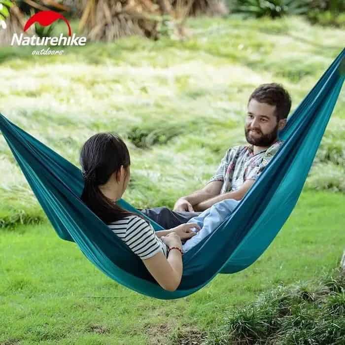 Гамак Naturehike двойной NH21DC011 голубой-1