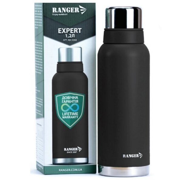 Термос Ranger Expert 1.2L Black (арт. RA 9944)