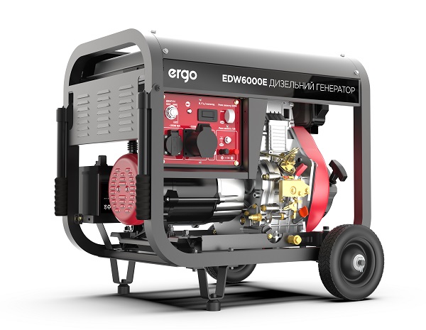 Генератор дизельный ERGO EDW6000E