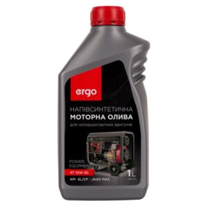 Моторное масло ERGO полусинтетическое 4T 10W-30, 1 л
