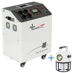 Зарядная станция MUST HBP18-2024 2KW 1920WH LiFePO4 количество циклов 5000