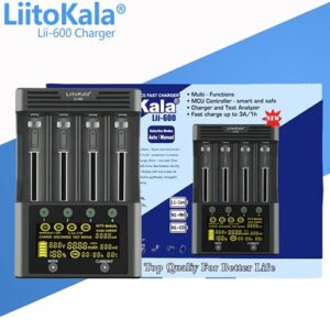 Зарядное устройство LiitoKala Lii-600+АВТОЗАРЯДКА