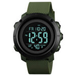 Часы наручные 1426AGBK SKMEI, ARMY GREEN-BLACK, ABS RING