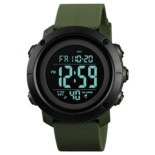 Часы наручные 1426AGBK SKMEI, ARMY GREEN-BLACK, ABS RING Часы наручные 1426AGBK SKMEI, ARMY GREEN-BLACK, ABS RING
