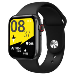 Смарт часы AK99, 44 mm Aluminium, голосовой вызов, black