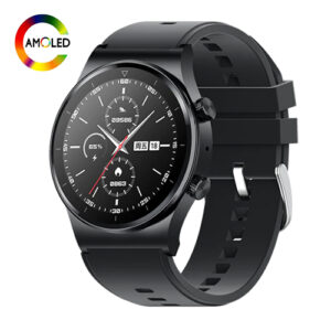 Смарт часы M46, голосовой вызов, IP67, AMOLED screen, black