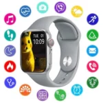 Смарт часы NB-PLUS, беспроводная зарядка, silver