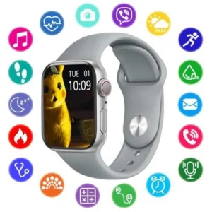 Смарт часы NB-PLUS, беспроводная зарядка, silver