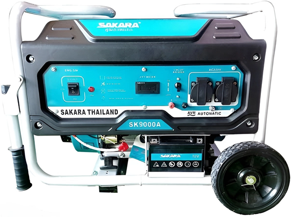 Генератор бензиновый SAKARA SK9000A 6000-7000 W