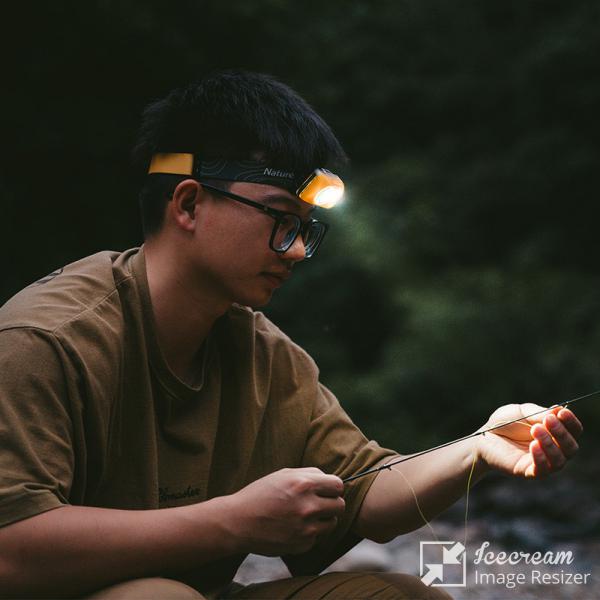 Фонарь налобный Naturehike CNK2300DQ016, желтый-2