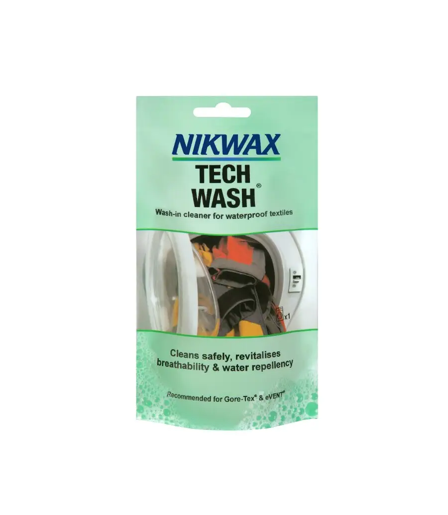 Средство для стирки мембран Nikwax Tech Wash Pouch 100ml Средство для стирки мембран Nikwax Tech Wash Pouch 100ml
