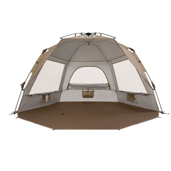 Палатка автоматическая открытая Naturehike CNK2300ZP023, коричневая