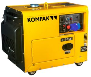 Генератор дизельный KOMPAK K6100SE 5000-5500 W