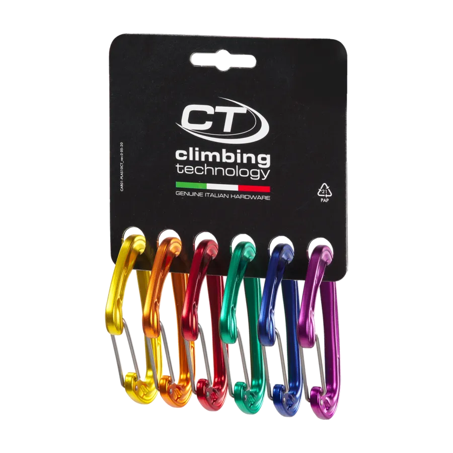 Набор карабинов Climbing Technology Fly-Weight Evo Pack 6 pcs Набор карабинов Climbing Technology Fly-Weight Evo Pack 6 pcs
