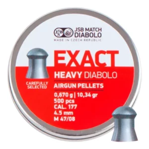 Пули для пневматики JSB Diabolo Exact Heavy (4,52мм, 0,67г, 500 шт)